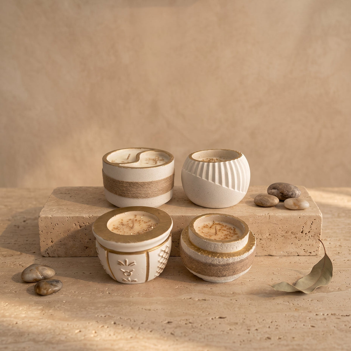 Golden Hour Candle - Round
