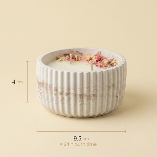 Atelier Marble Candle - Bronze Large