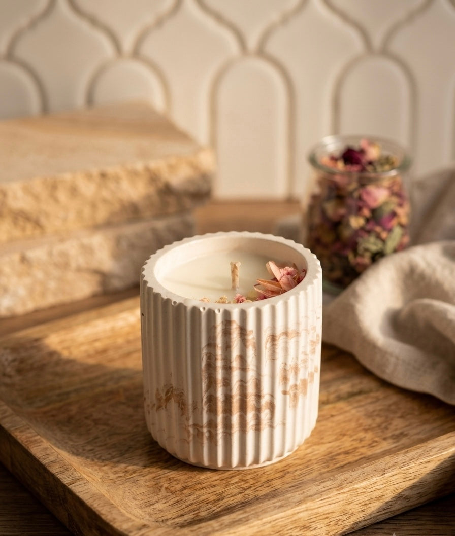 Atelier Marble Candle - Bronze Small