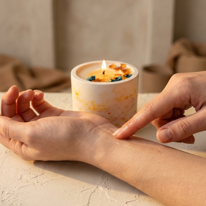 Atelier Aquarelle Candle - Orange Small