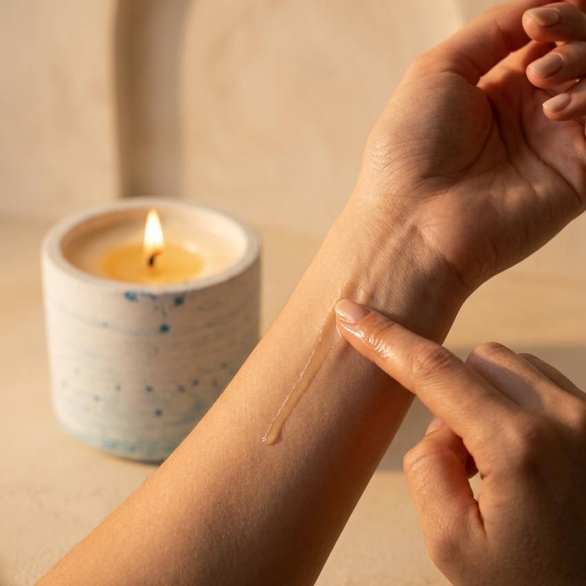 Atelier Aquarelle Candle - Blue Small
