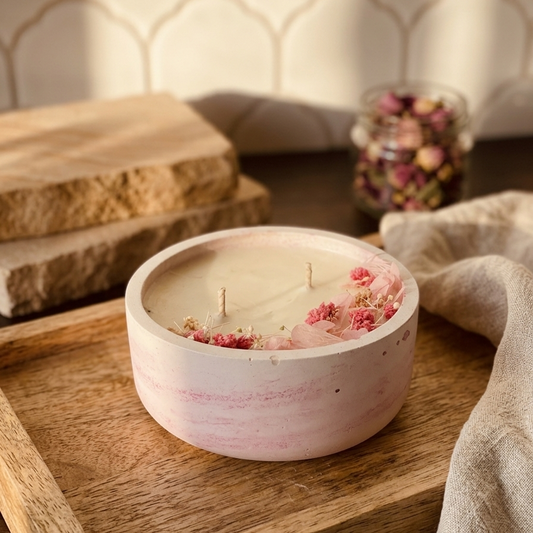 Atelier Aquarelle Candle - Pink Large