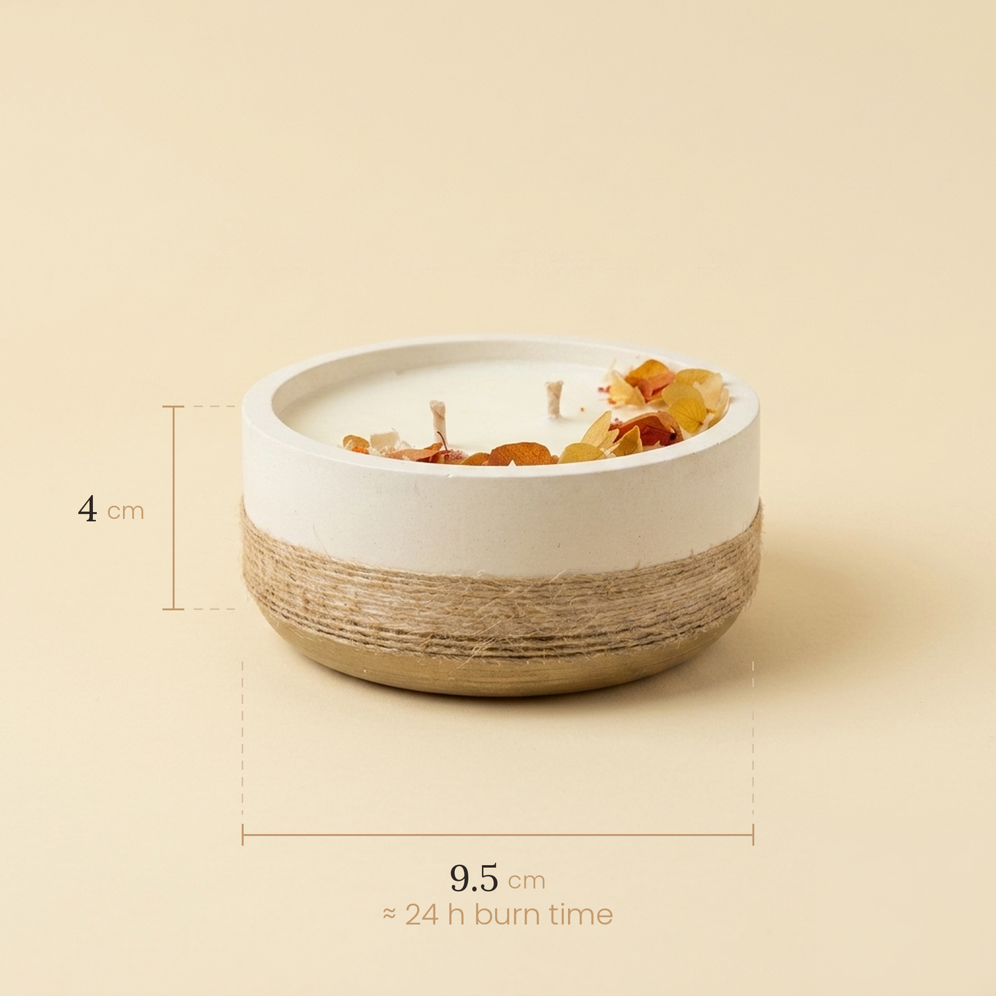 Atelier Terra Candle - Gold Large