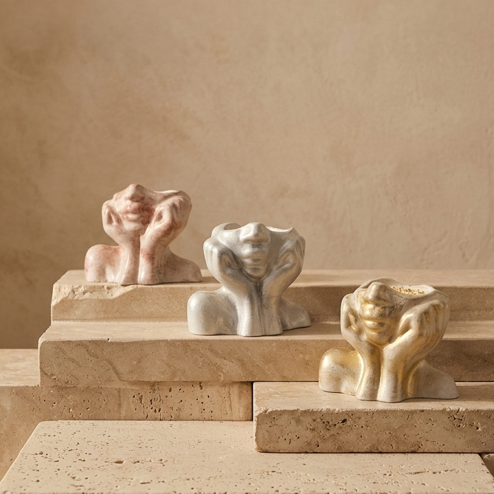 Atelier Metallique Candle - Gold