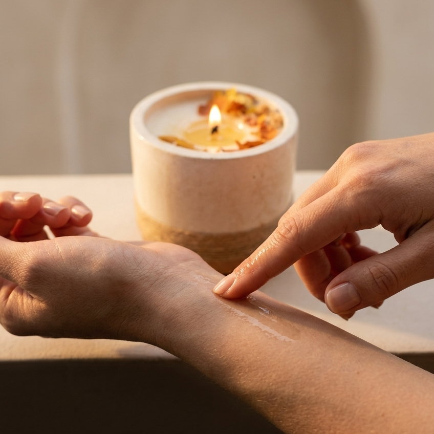 Atelier Terra Candle - Gold Small