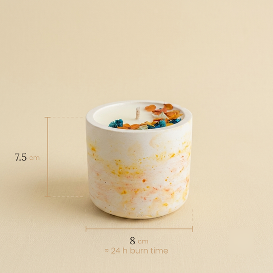Atelier Aquarelle Candle - Orange Small