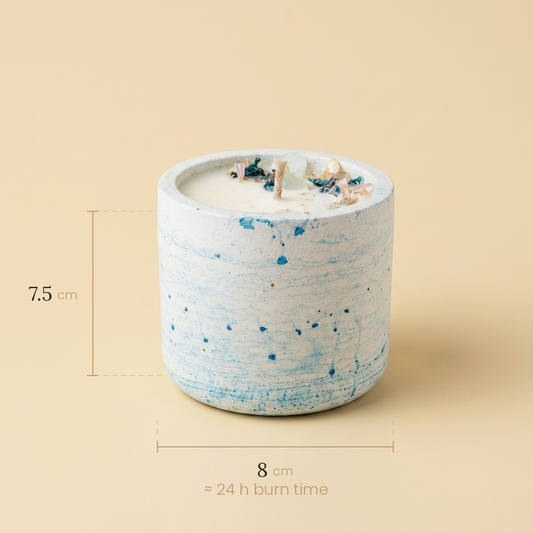 Atelier Aquarelle Candle - Blue Small