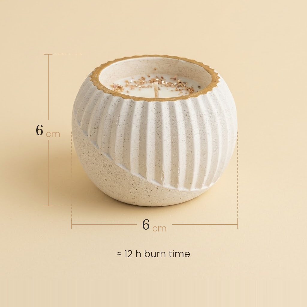 Golden Hour Candle - Round